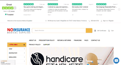 Desktop Screenshot of noinsurancemedicalsupplies.com